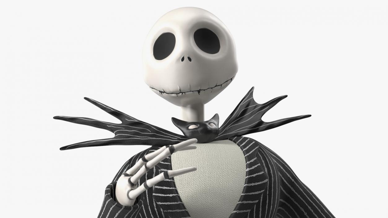 Character Jack Skellington Walking 3D model