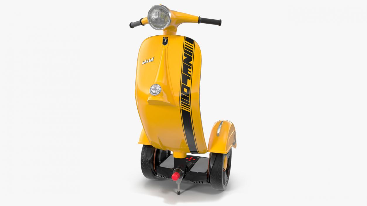 3D model Vespa Standup Z-Scooter Yellow