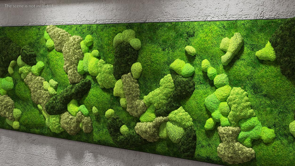 Moss Wall 3D model