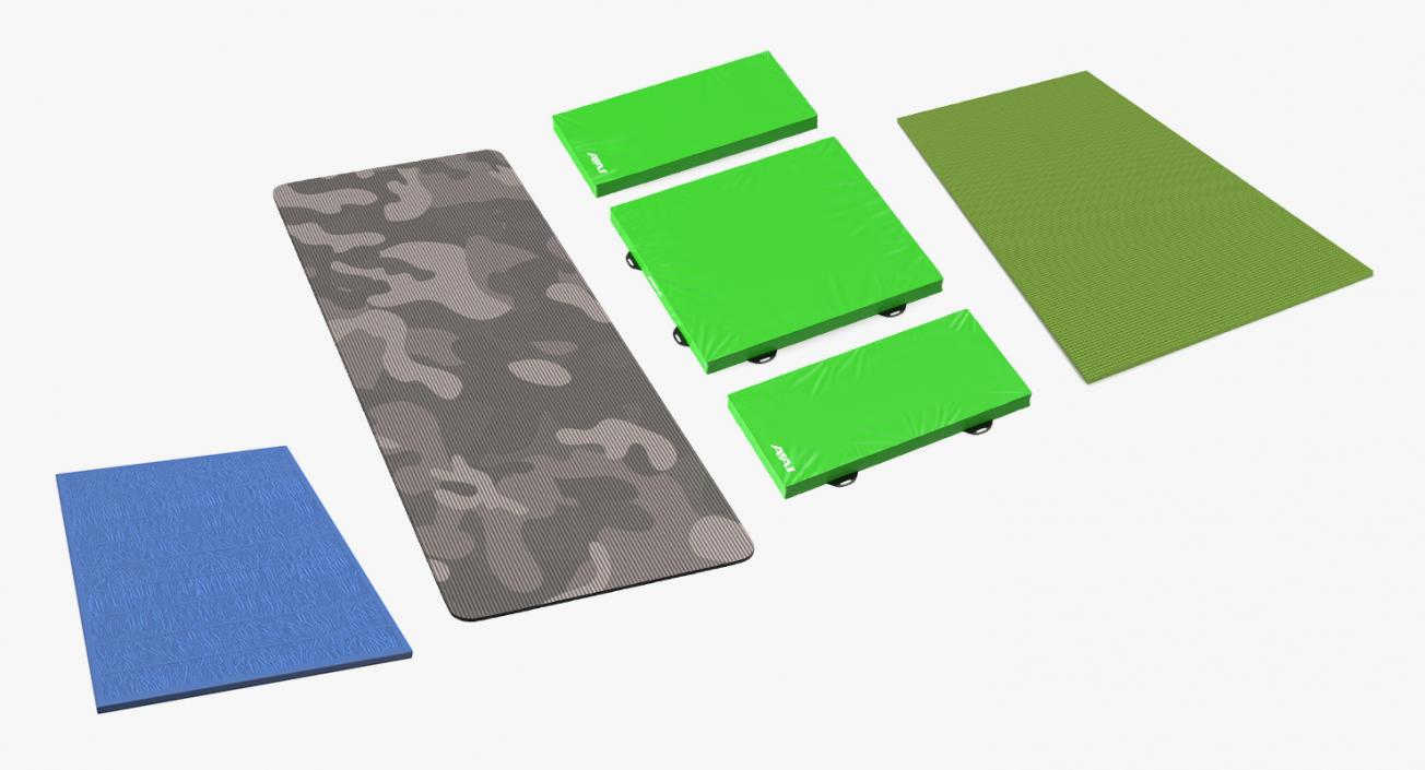 Sports Mats Collection 2 3D model