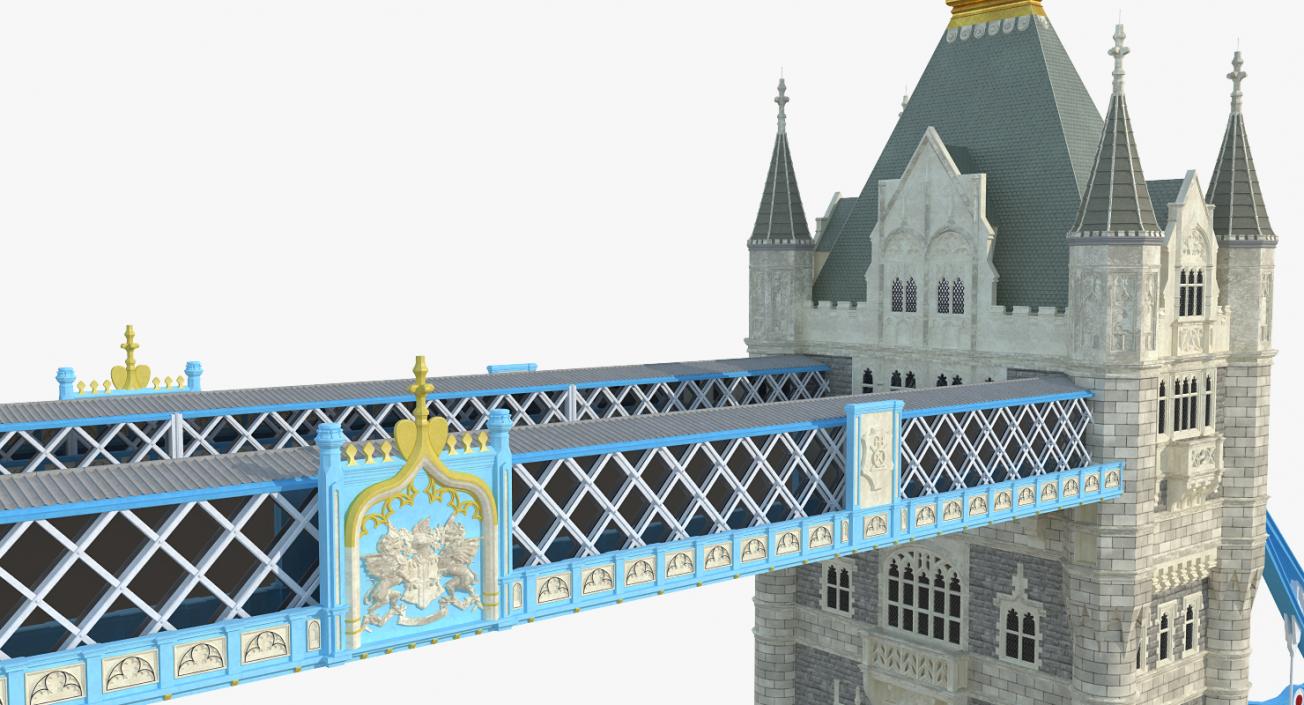 Tower Bridge London 3D model