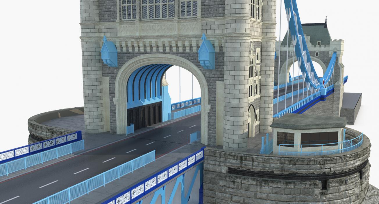 Tower Bridge London 3D model