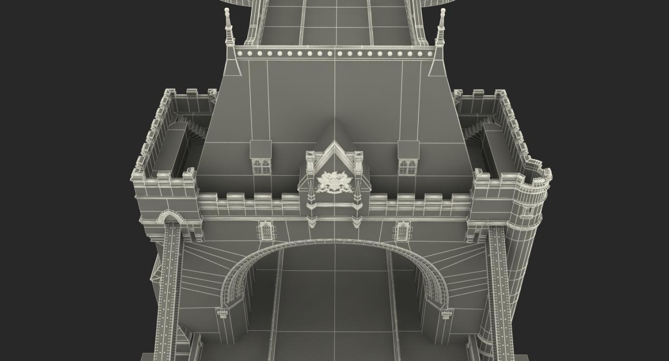 Tower Bridge London 3D model