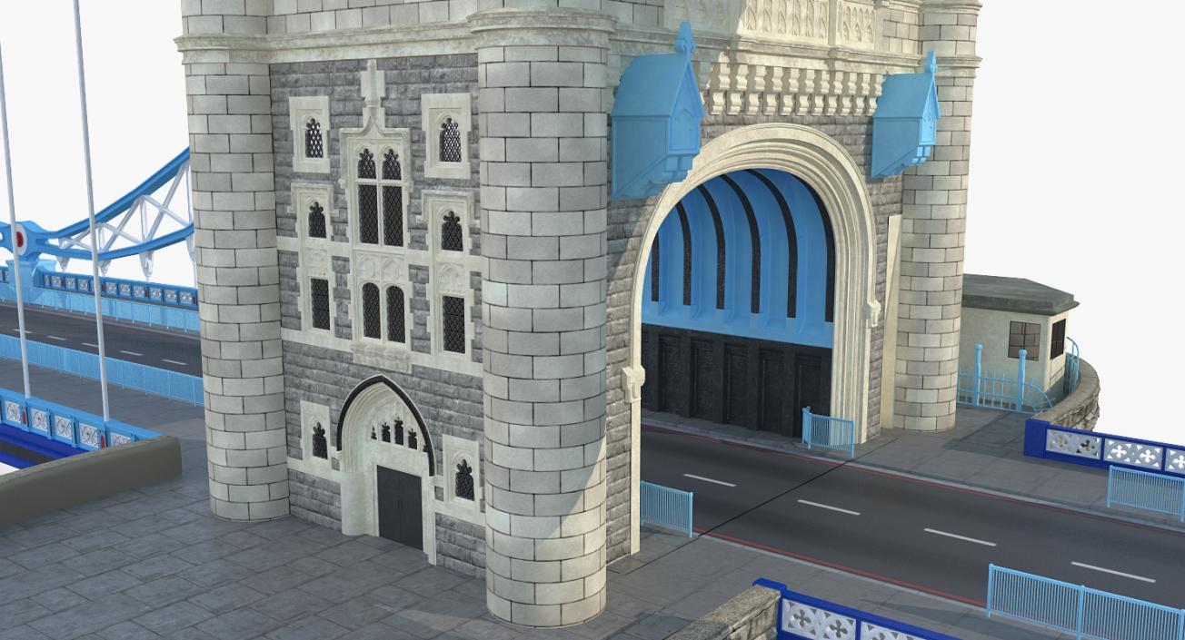 Tower Bridge London 3D model