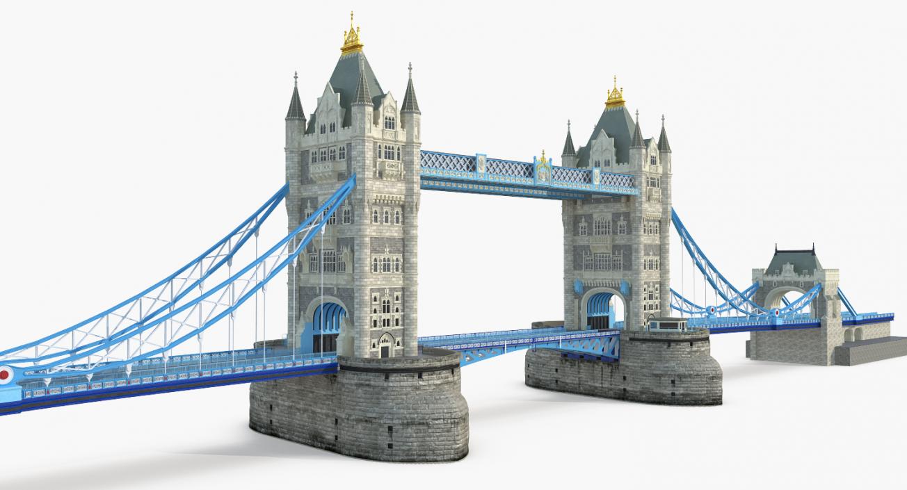 Tower Bridge London 3D model