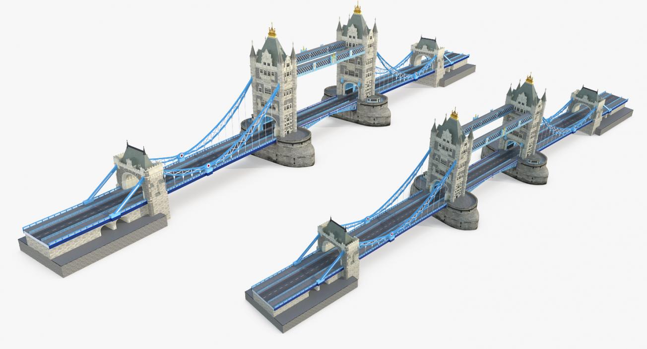 Tower Bridge London 3D model