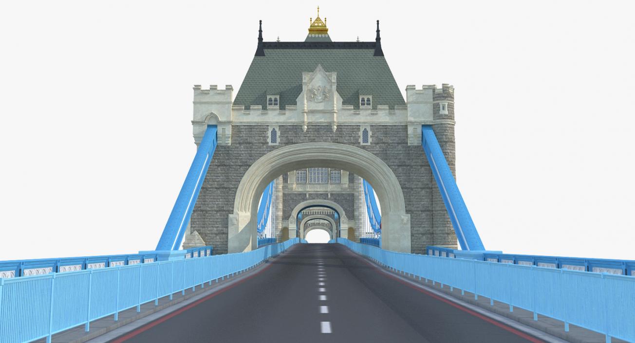 Tower Bridge London 3D model