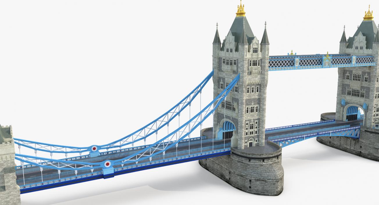 Tower Bridge London 3D model