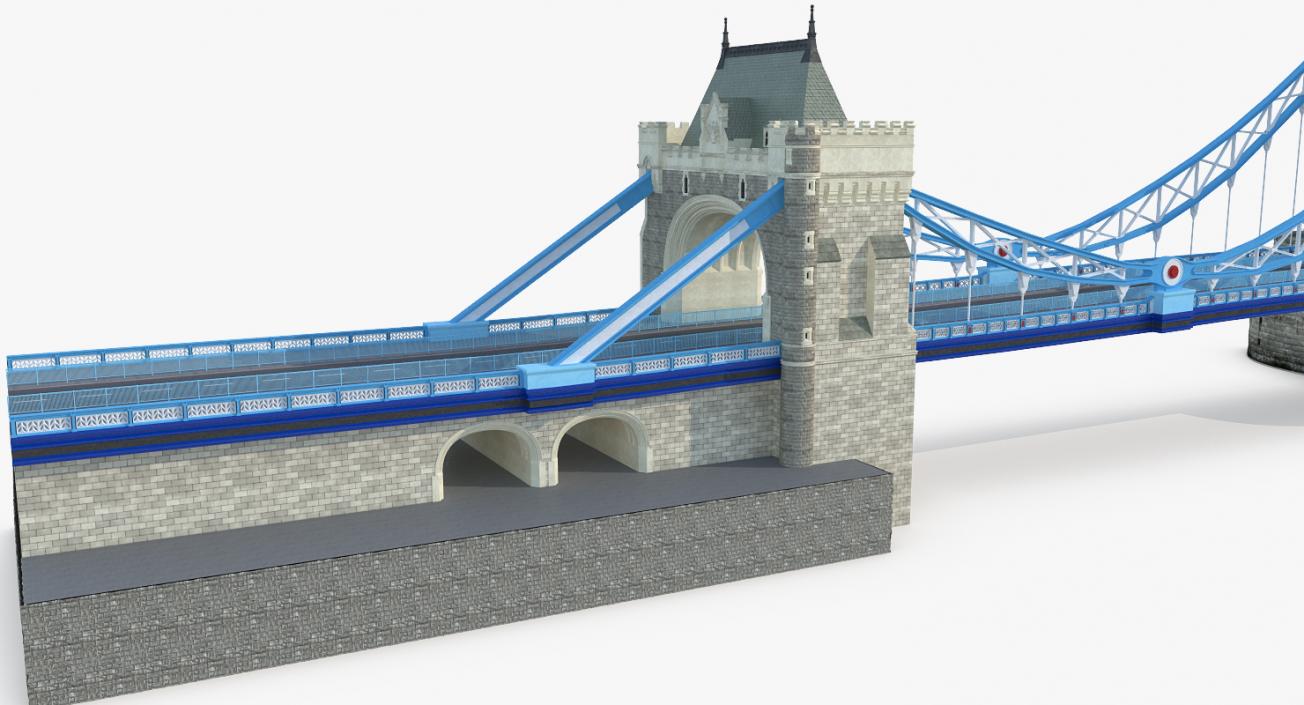 Tower Bridge London 3D model