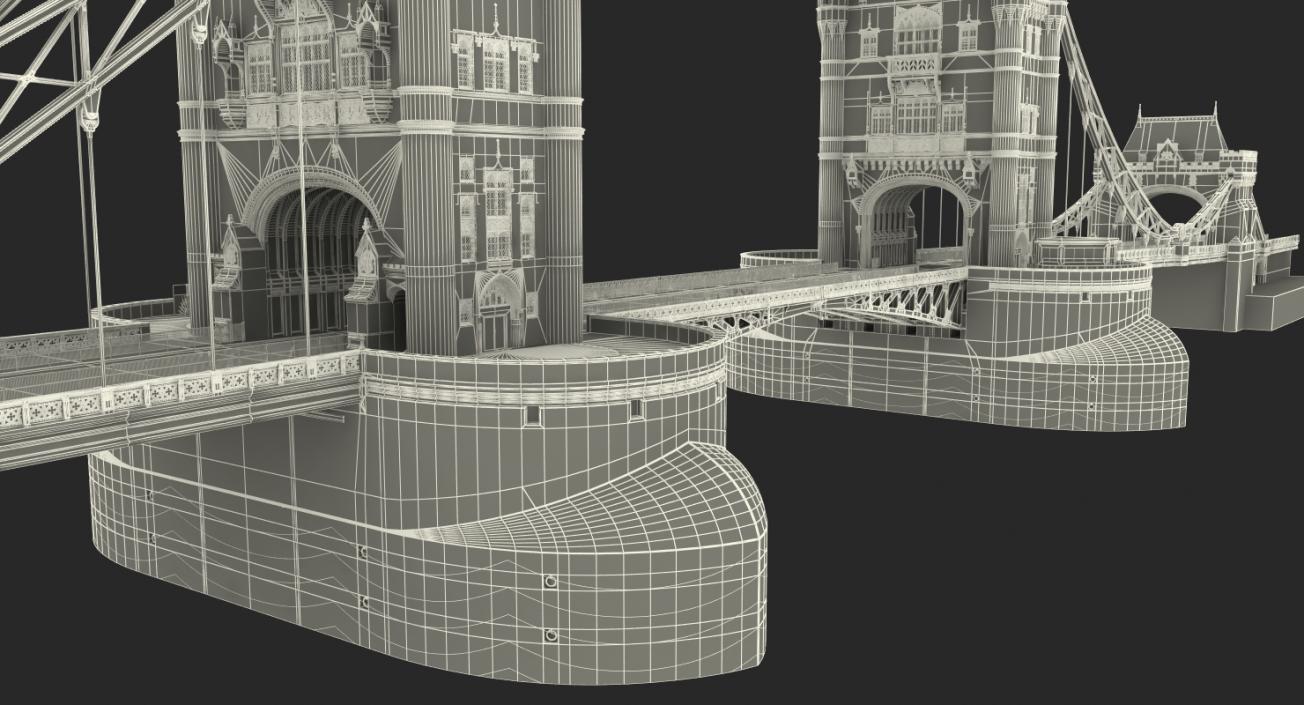 Tower Bridge London 3D model