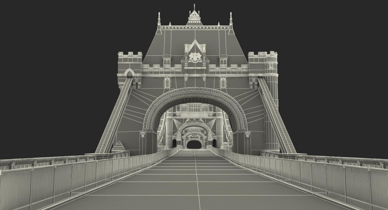 Tower Bridge London 3D model