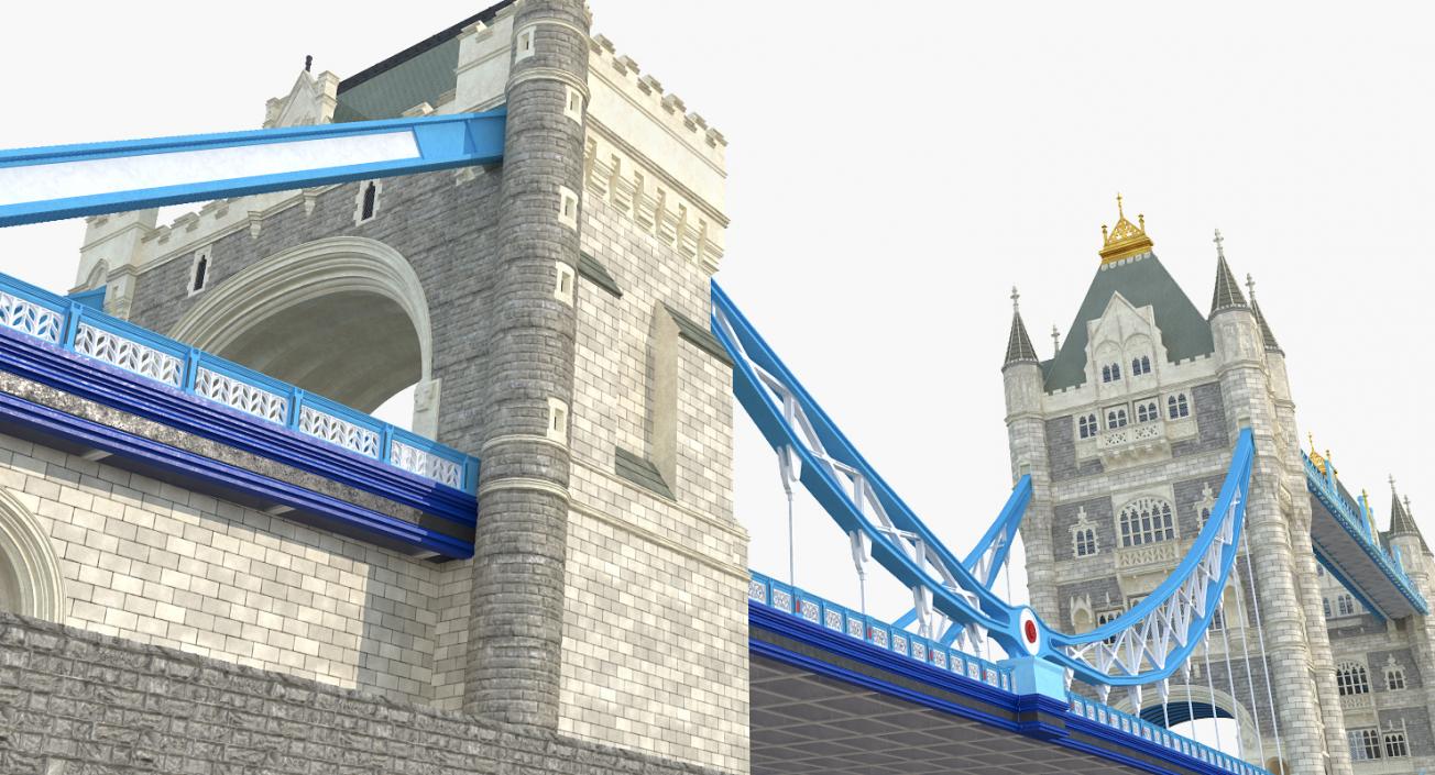 Tower Bridge London 3D model