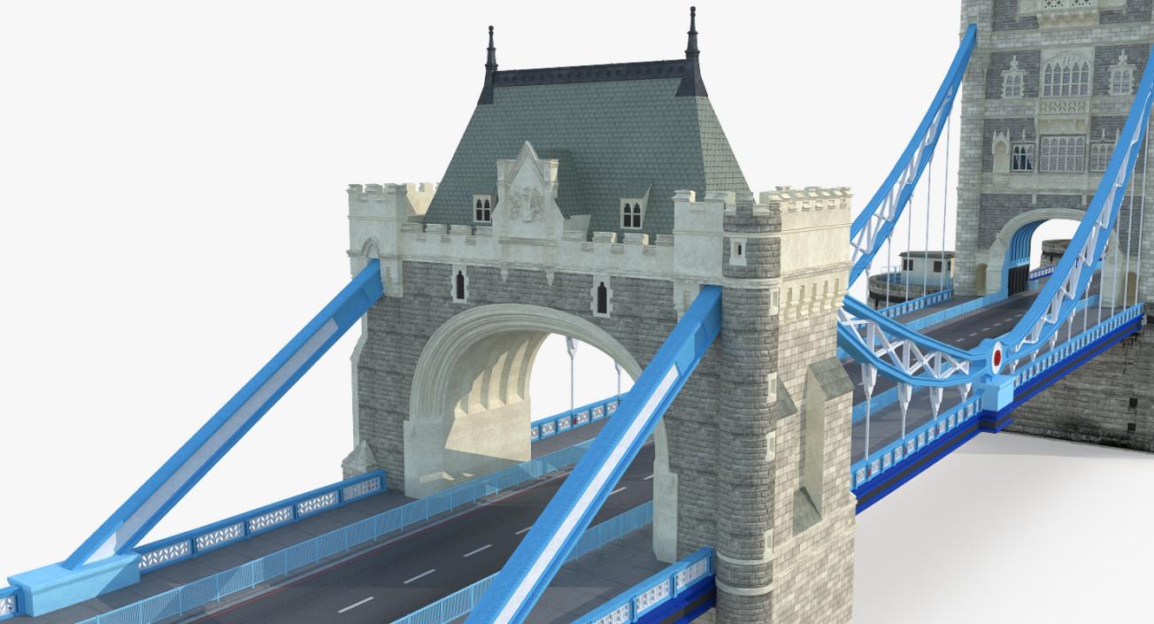 Tower Bridge London 3D model