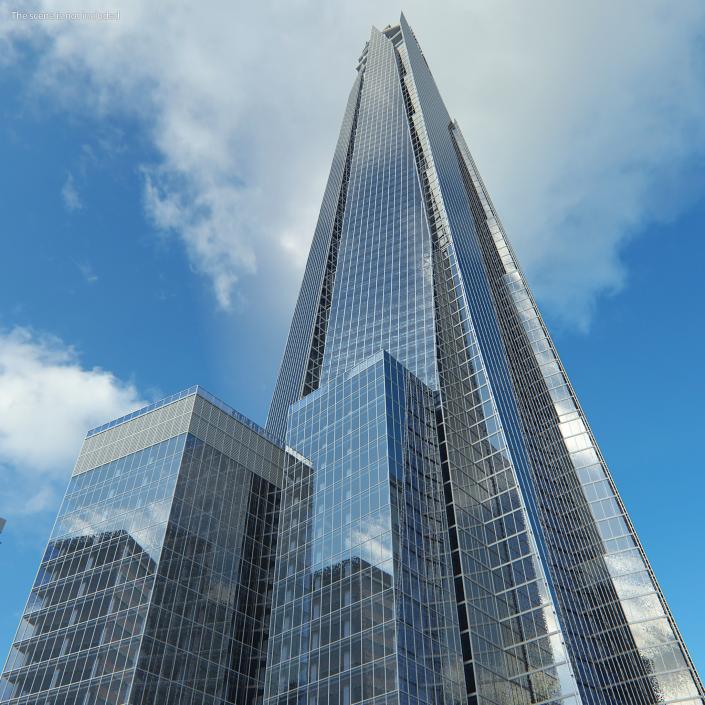 Skyscrapers Collection 6 3D model