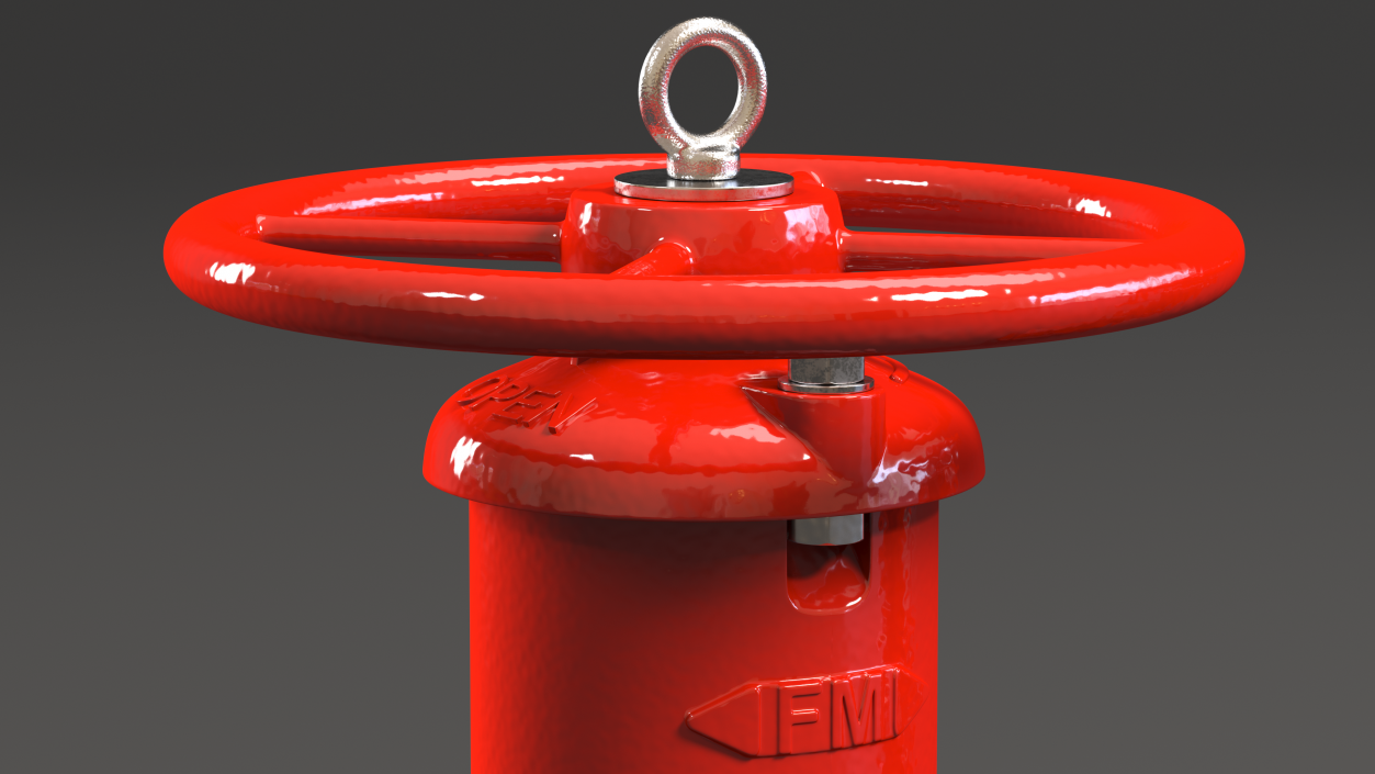 3D Fire Protection Indicator Posts