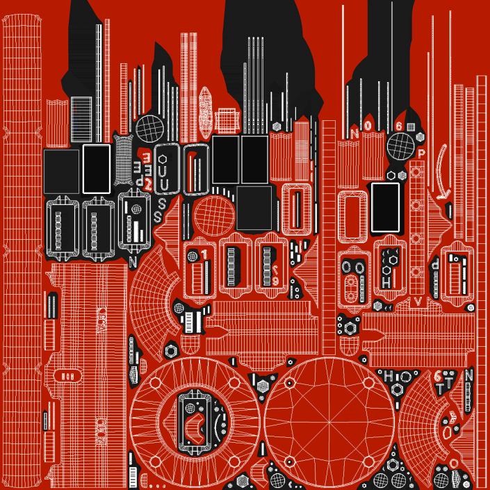 3D Fire Protection Indicator Posts