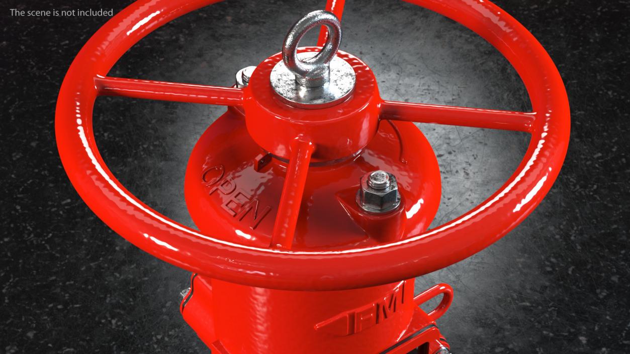 3D Fire Protection Indicator Posts