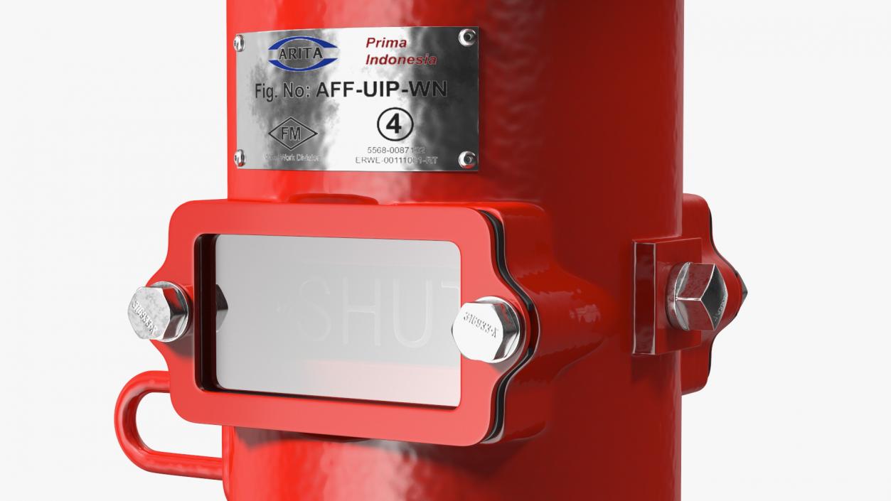 3D Fire Protection Indicator Posts