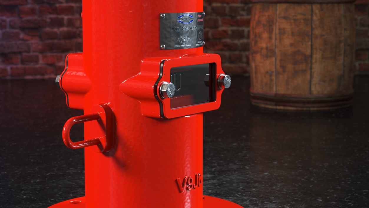 3D Fire Protection Indicator Posts