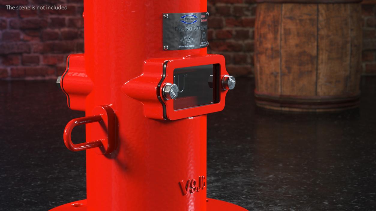 3D Fire Protection Indicator Posts