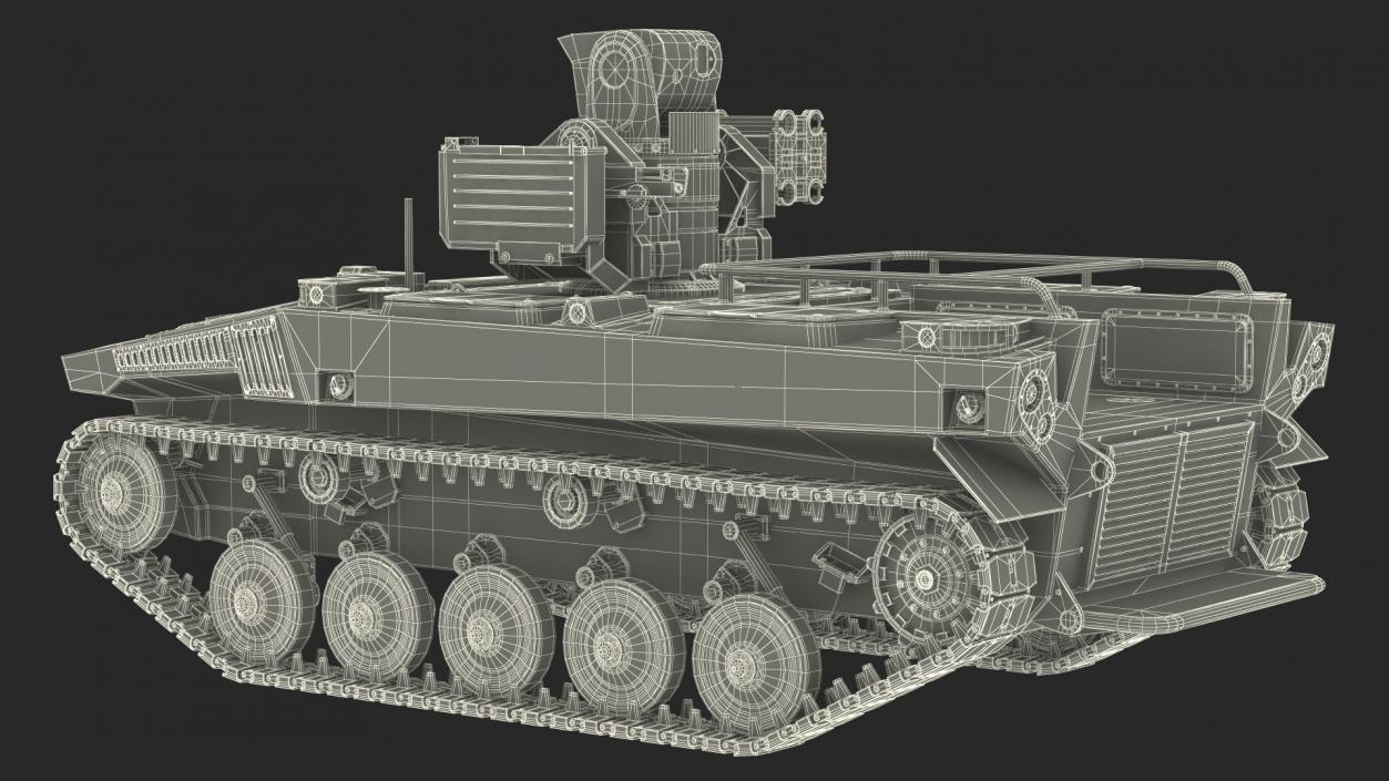 Marker Russian Military Robot 3D model