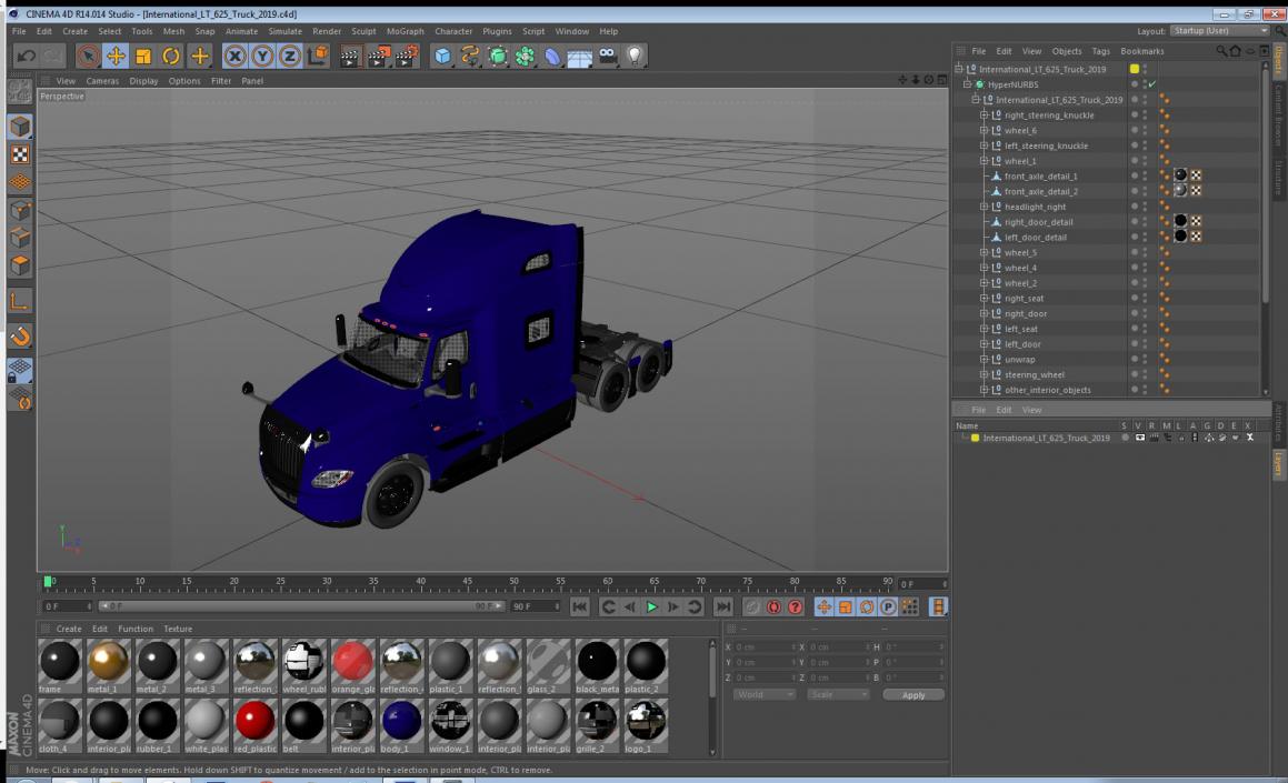 3D International LT 625 Truck 2019