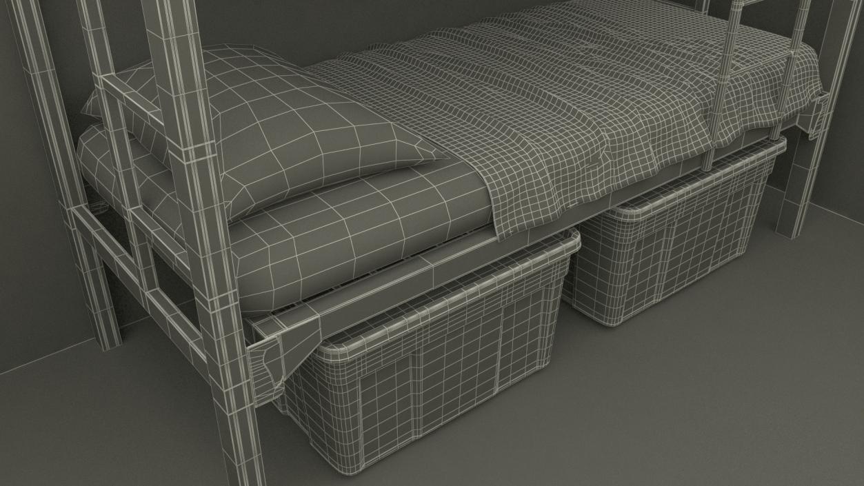 3D model Homeless Shelter Interior