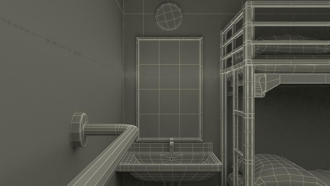 3D model Homeless Shelter Interior