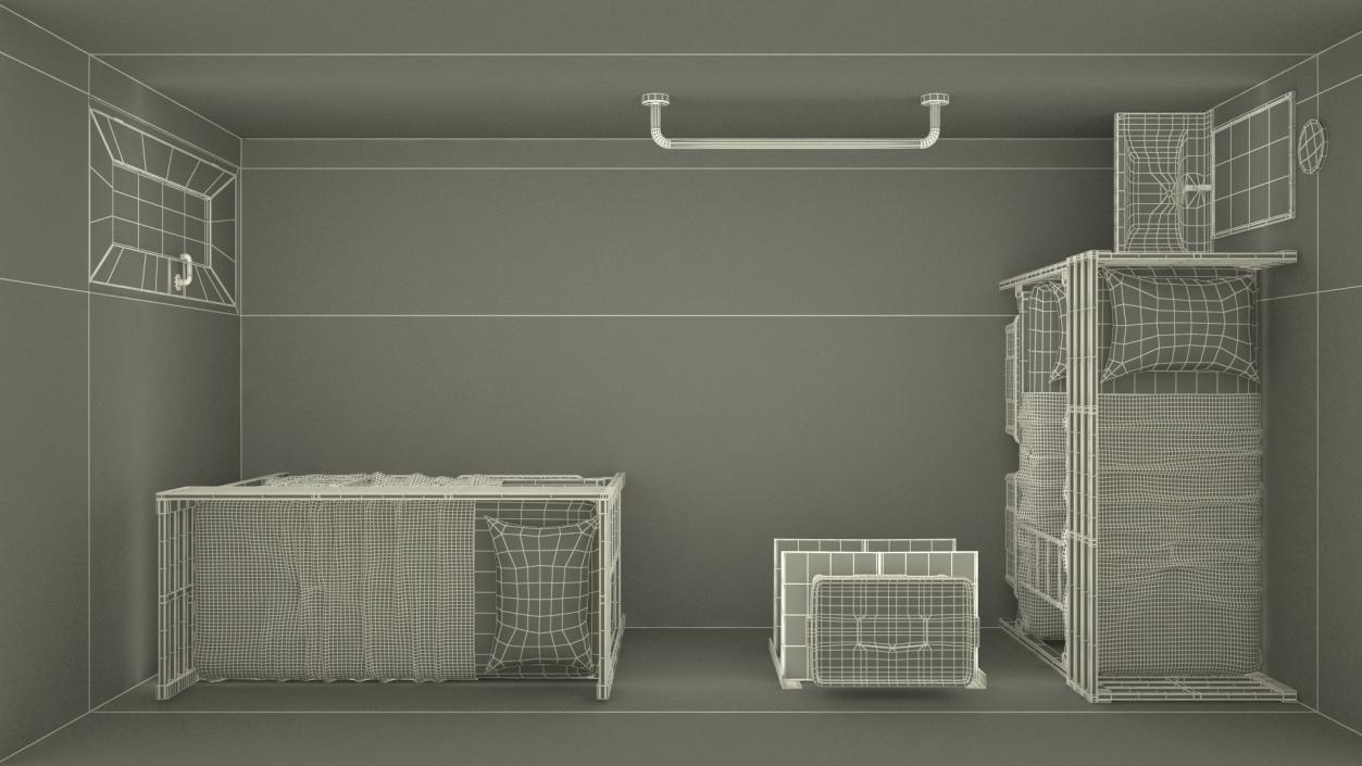 3D model Homeless Shelter Interior