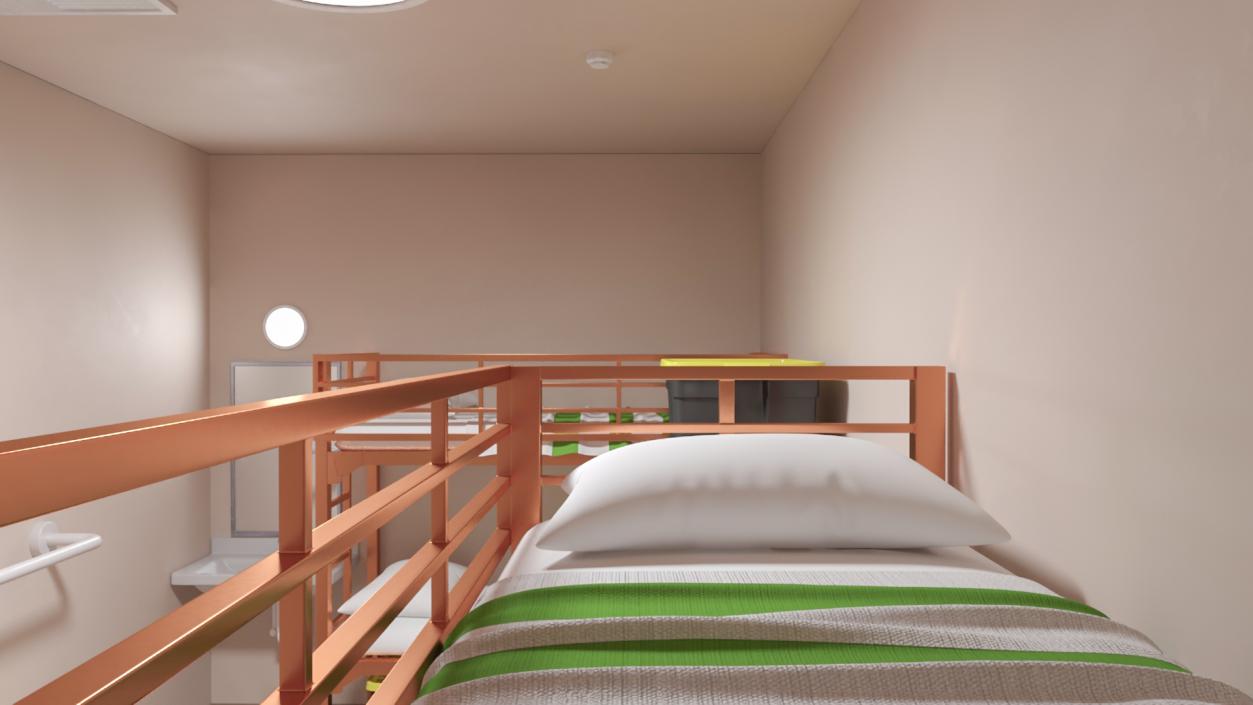 3D model Homeless Shelter Interior