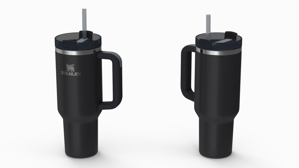 Stanley Insulated Travel Mug Black 3D model