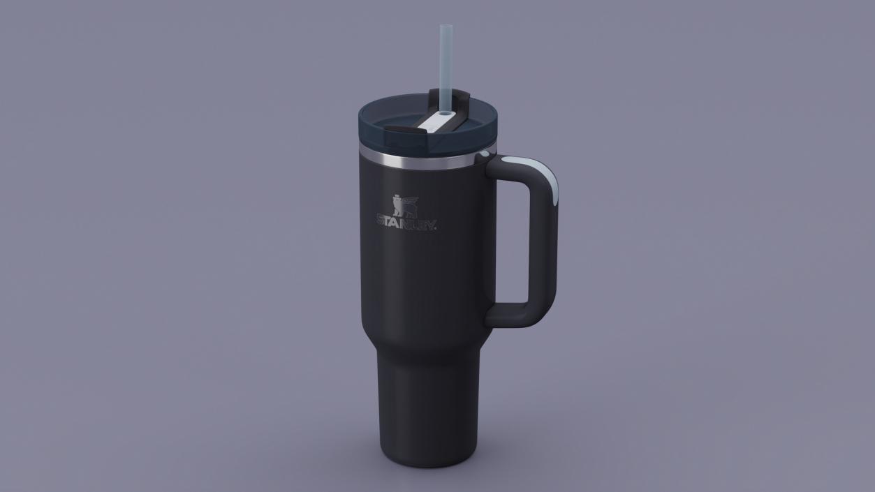 Stanley Insulated Travel Mug Black 3D model