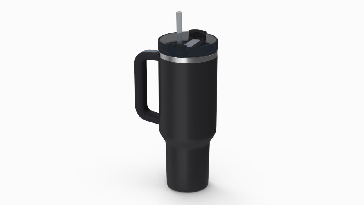 Stanley Insulated Travel Mug Black 3D model