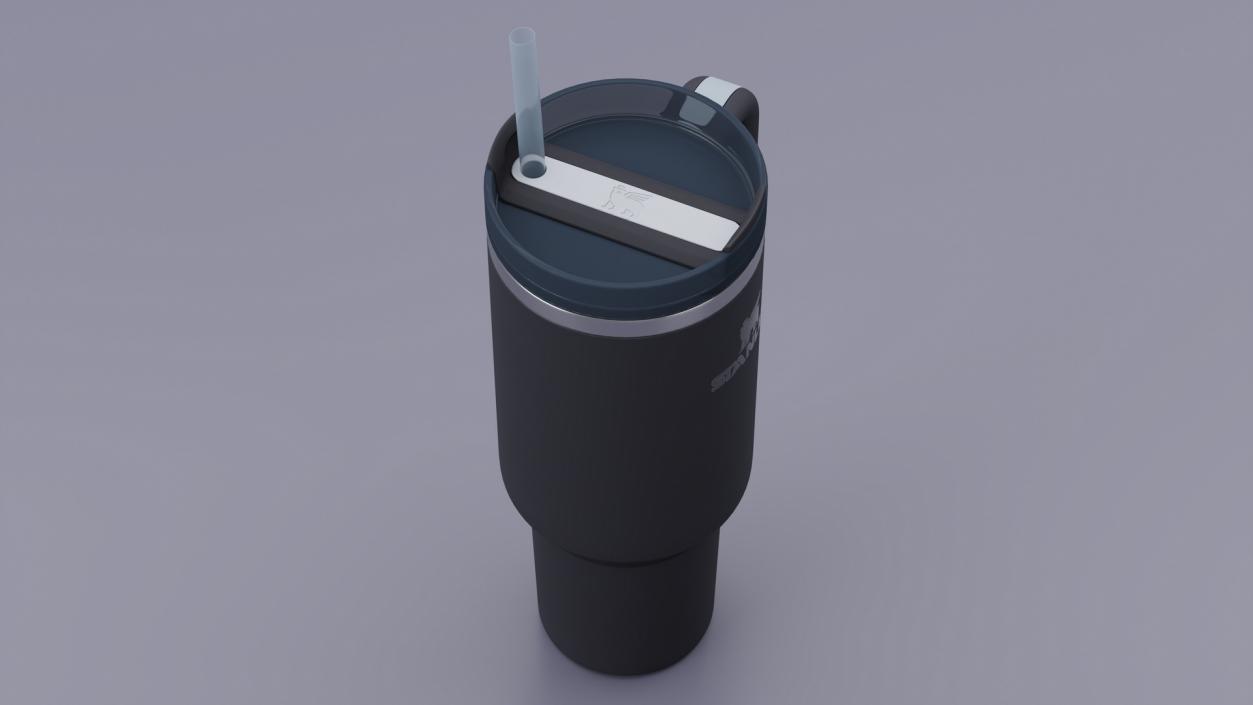 Stanley Insulated Travel Mug Black 3D model