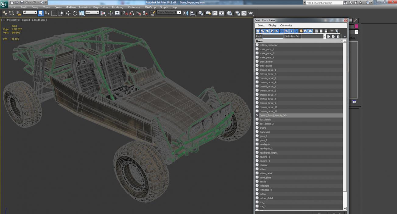 3D model Dune Buggy