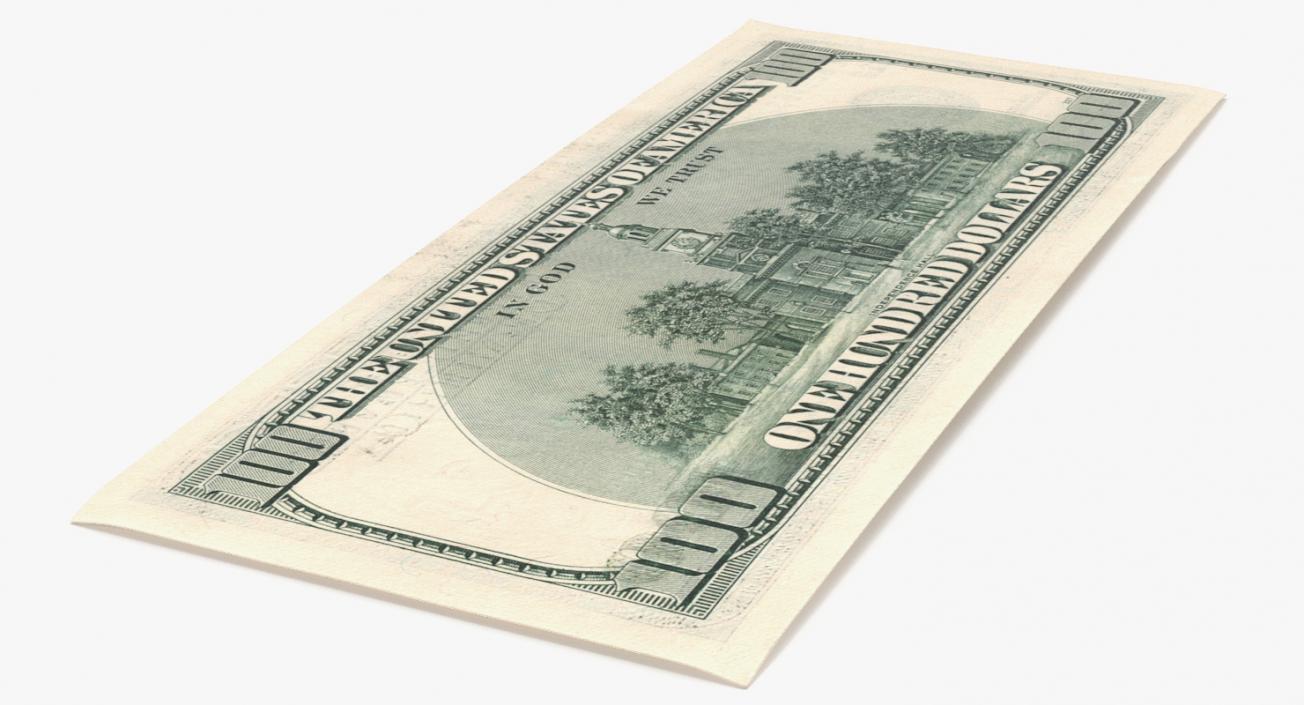 3D model One Hundred Dollar Bills 3D Models Collection