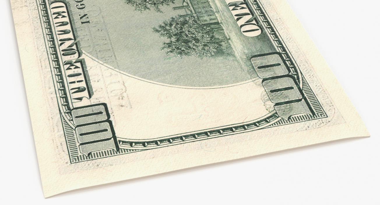 3D model One Hundred Dollar Bills 3D Models Collection