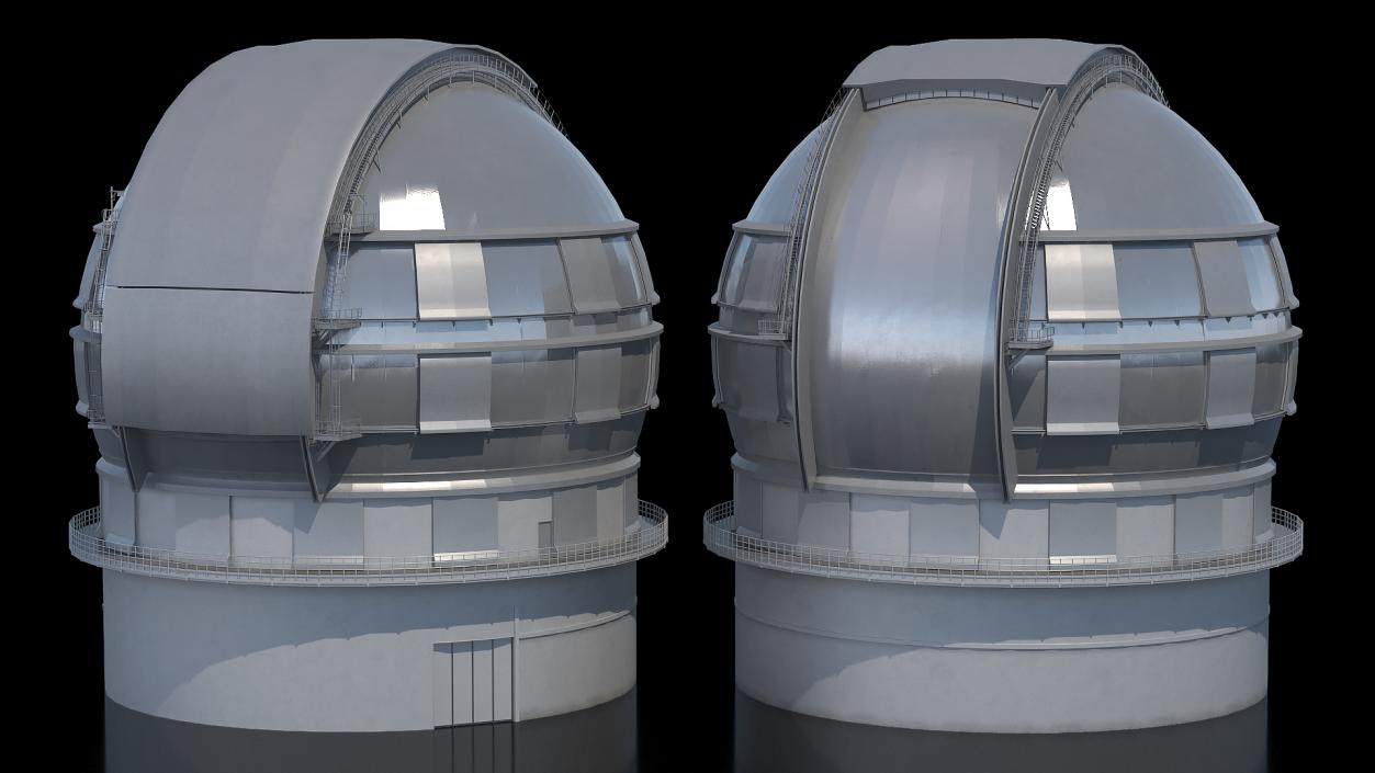 Dome Telescope 3D model