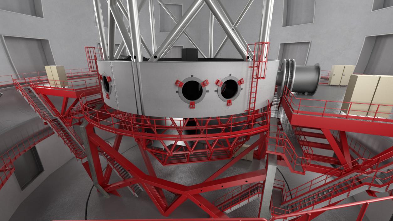 Dome Telescope 3D model