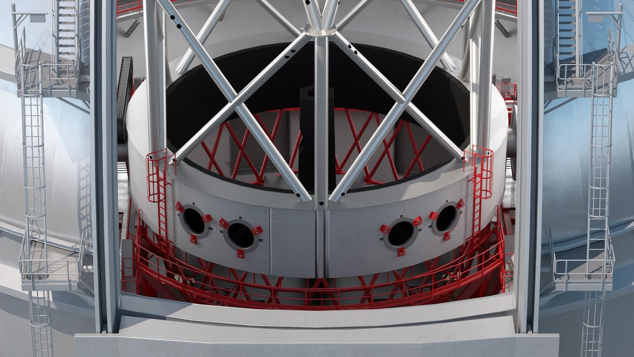 Dome Telescope 3D model