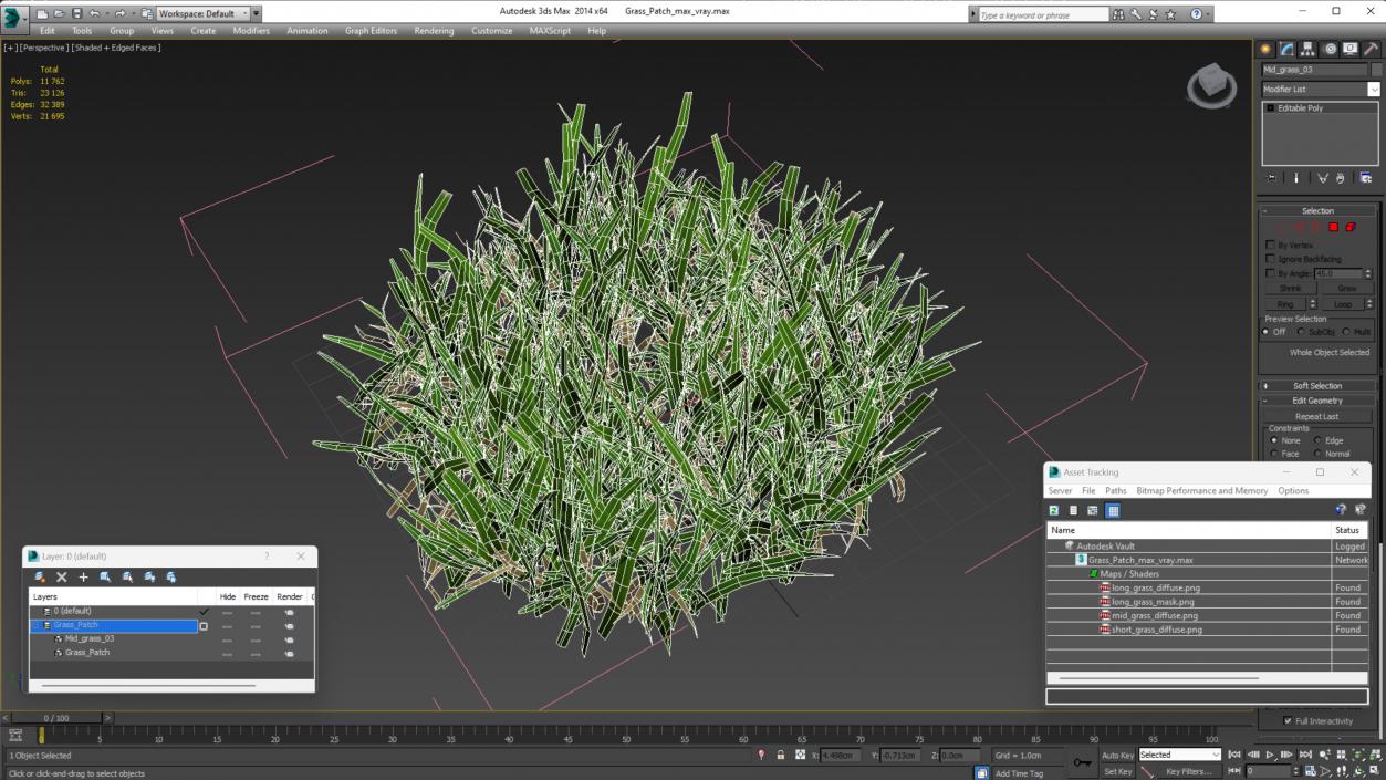 3D Grass Patch