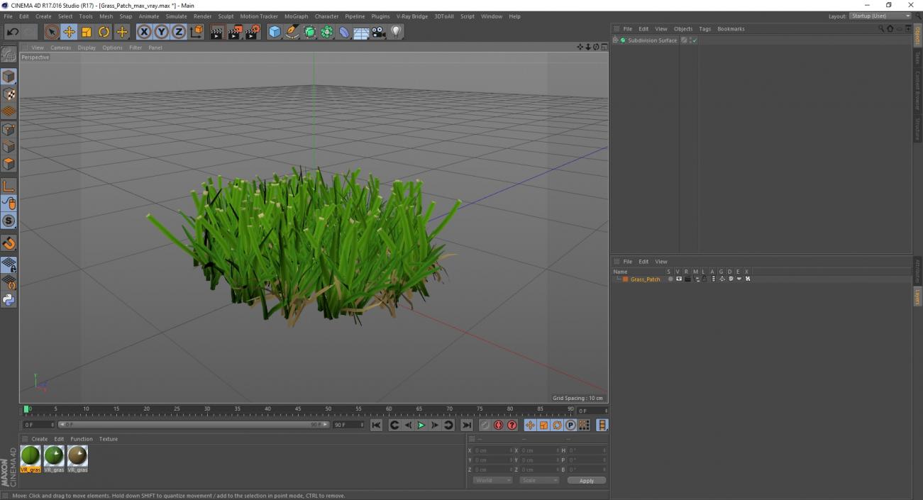 3D Grass Patch