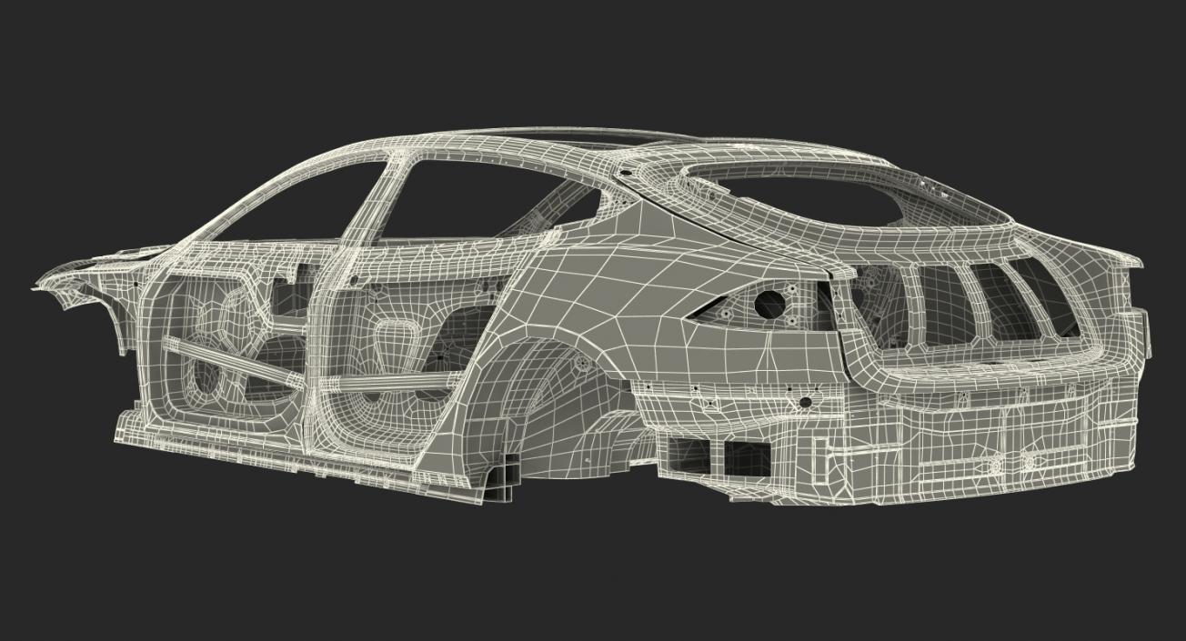 Tesla Model S Frame 3D model