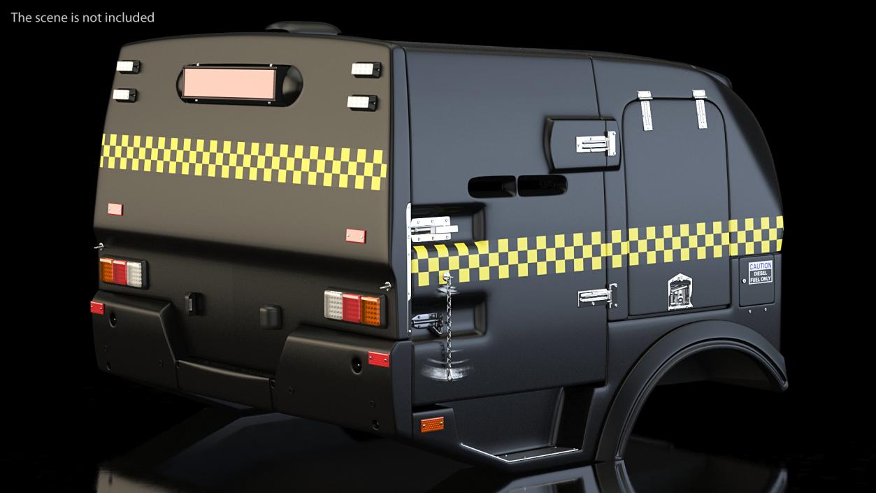 3D Police Paddy Wagon model