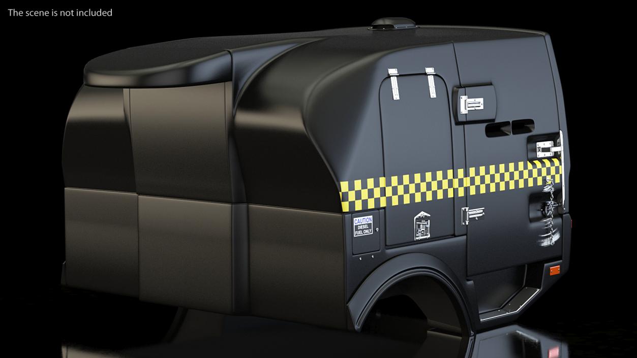 3D Police Paddy Wagon model