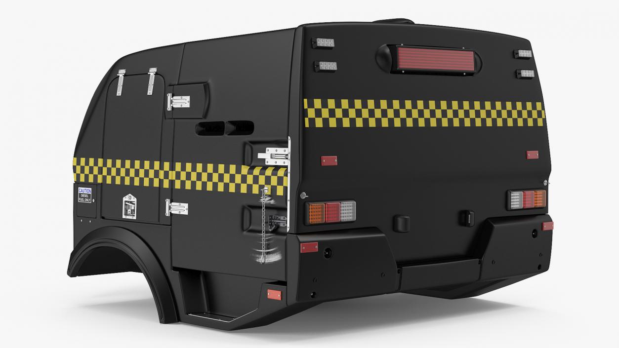 3D Police Paddy Wagon model