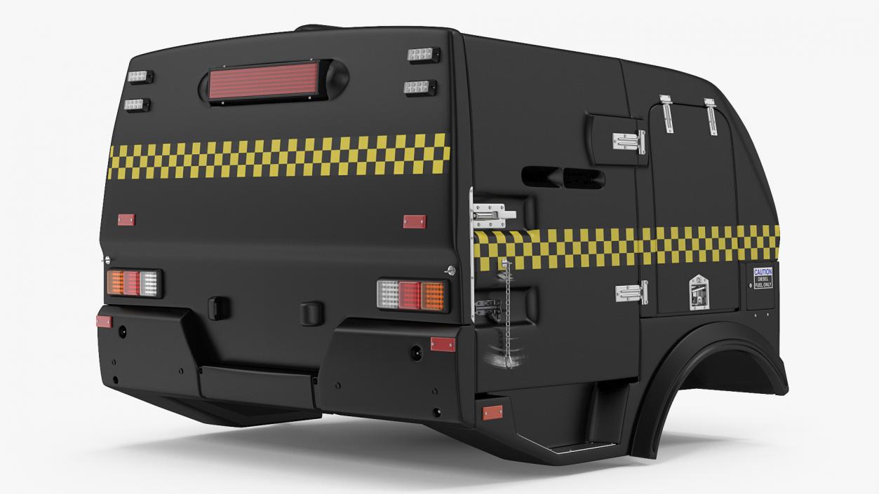 3D Police Paddy Wagon model