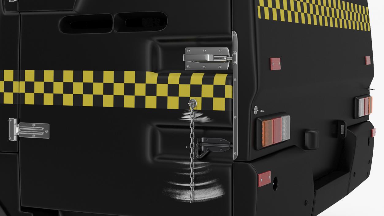 3D Police Paddy Wagon model