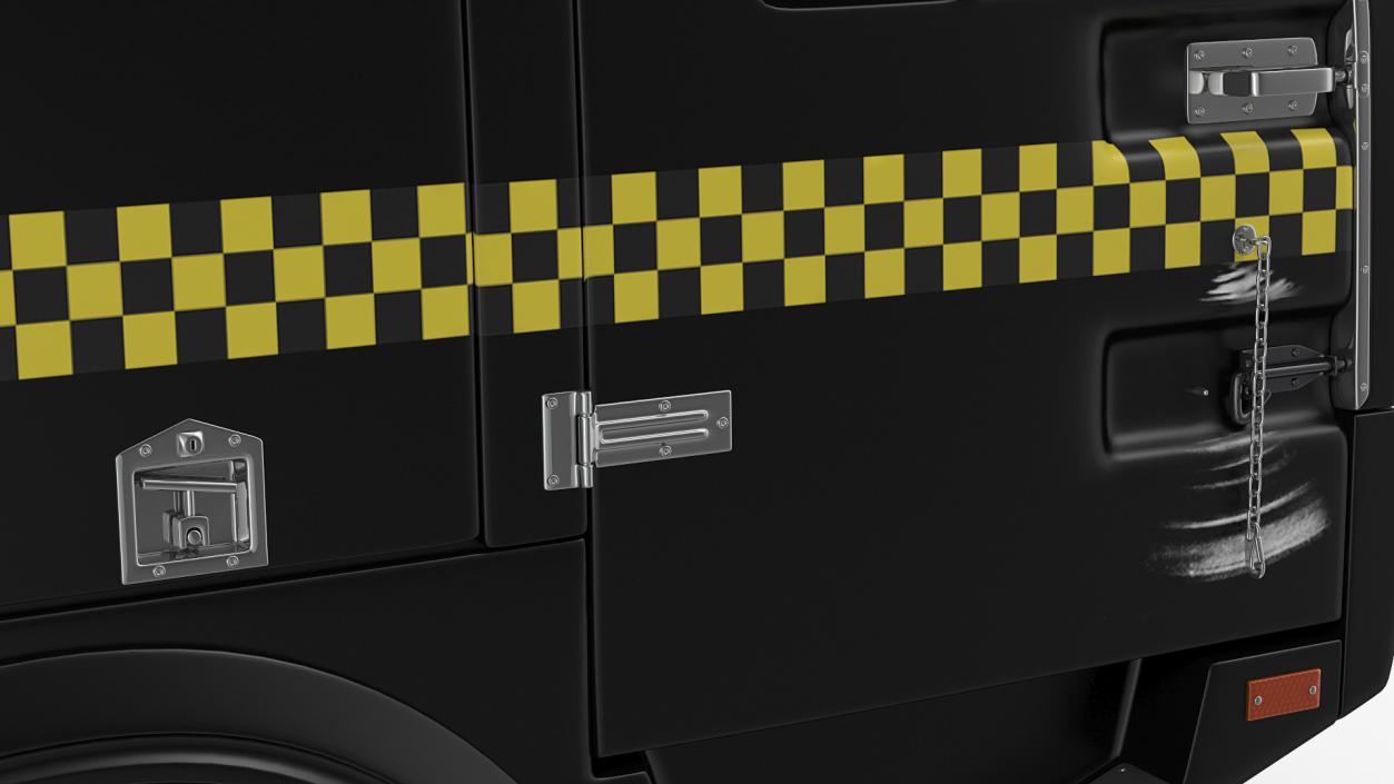 3D Police Paddy Wagon model