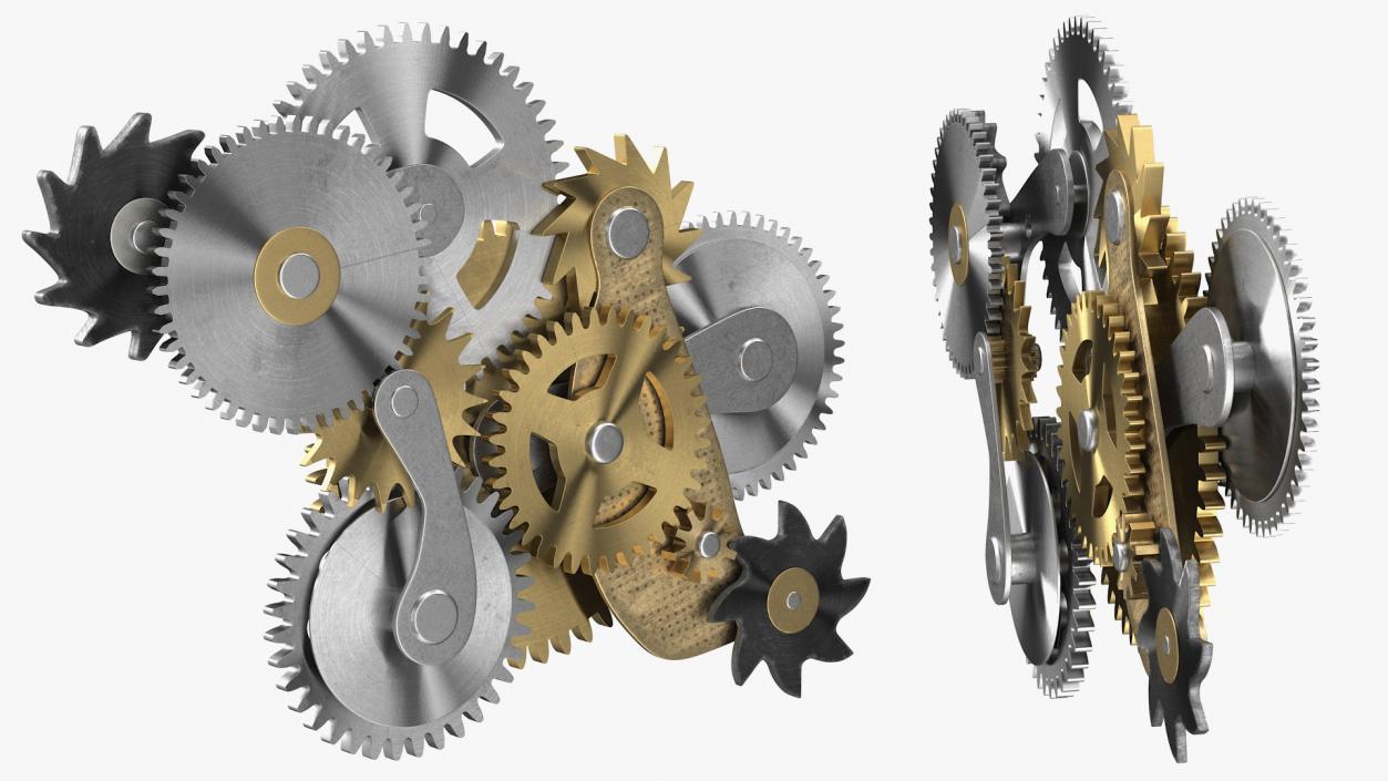 3D model Cog Gears Mixed